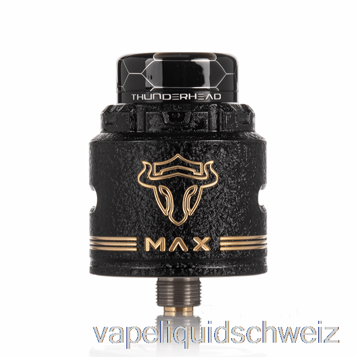 Thunderhead Creations Tauren Max 25mm BF RDA Messing Schwarz Vape Schweiz